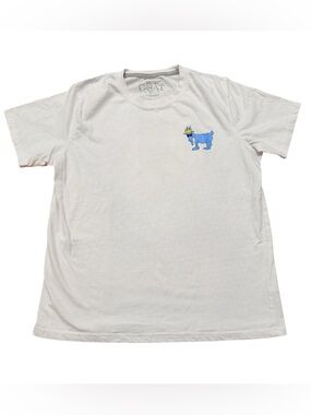 GOAT White Short-Sleeve Tee BNWOT size YXL
